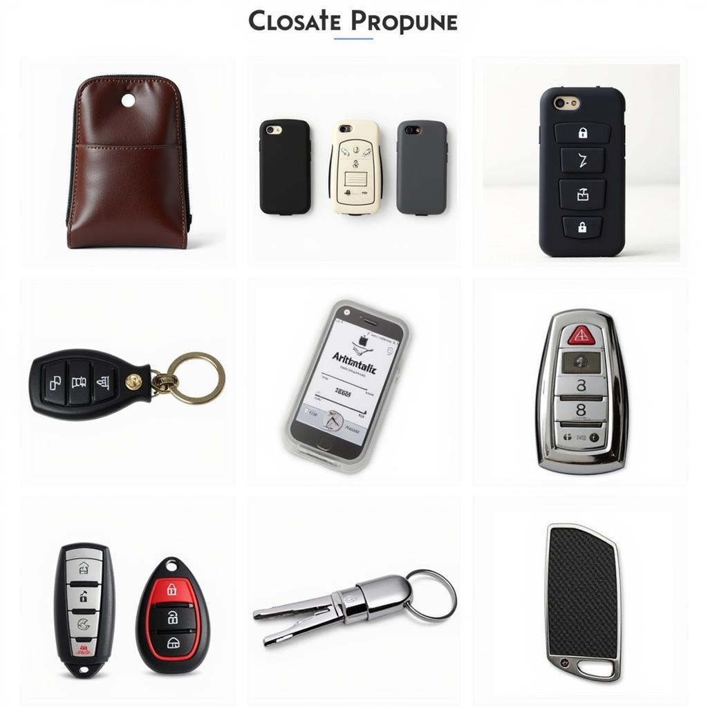 Variety of Key Fob Holder Styles