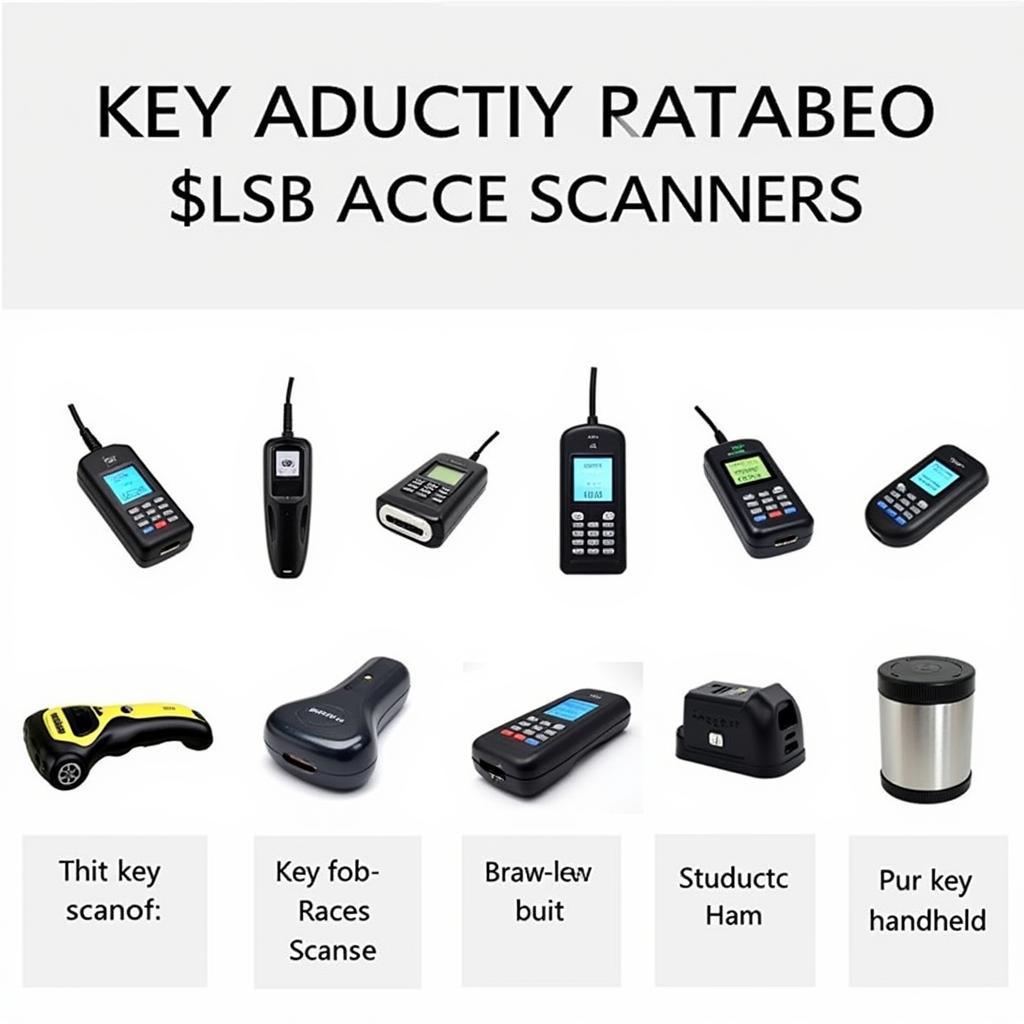 Variety of Key Fob Scanners Available