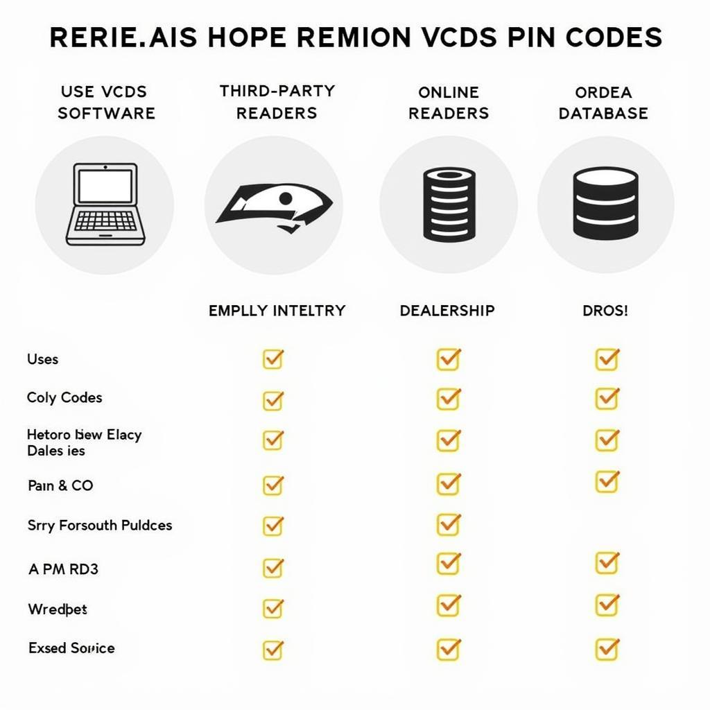 Different VCDS Pin Code Retrieval Methods