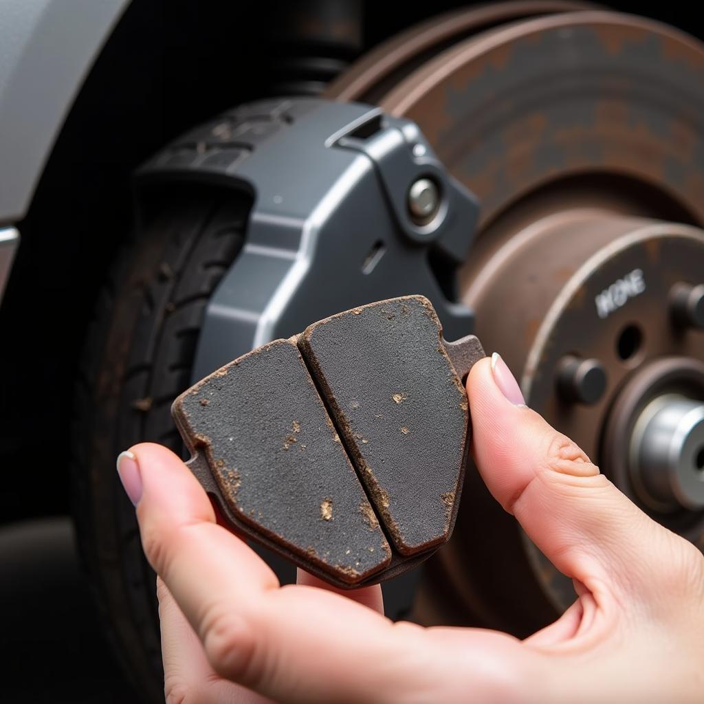 Dodge Challenger Brake Warning Light - Worn Brake Pads