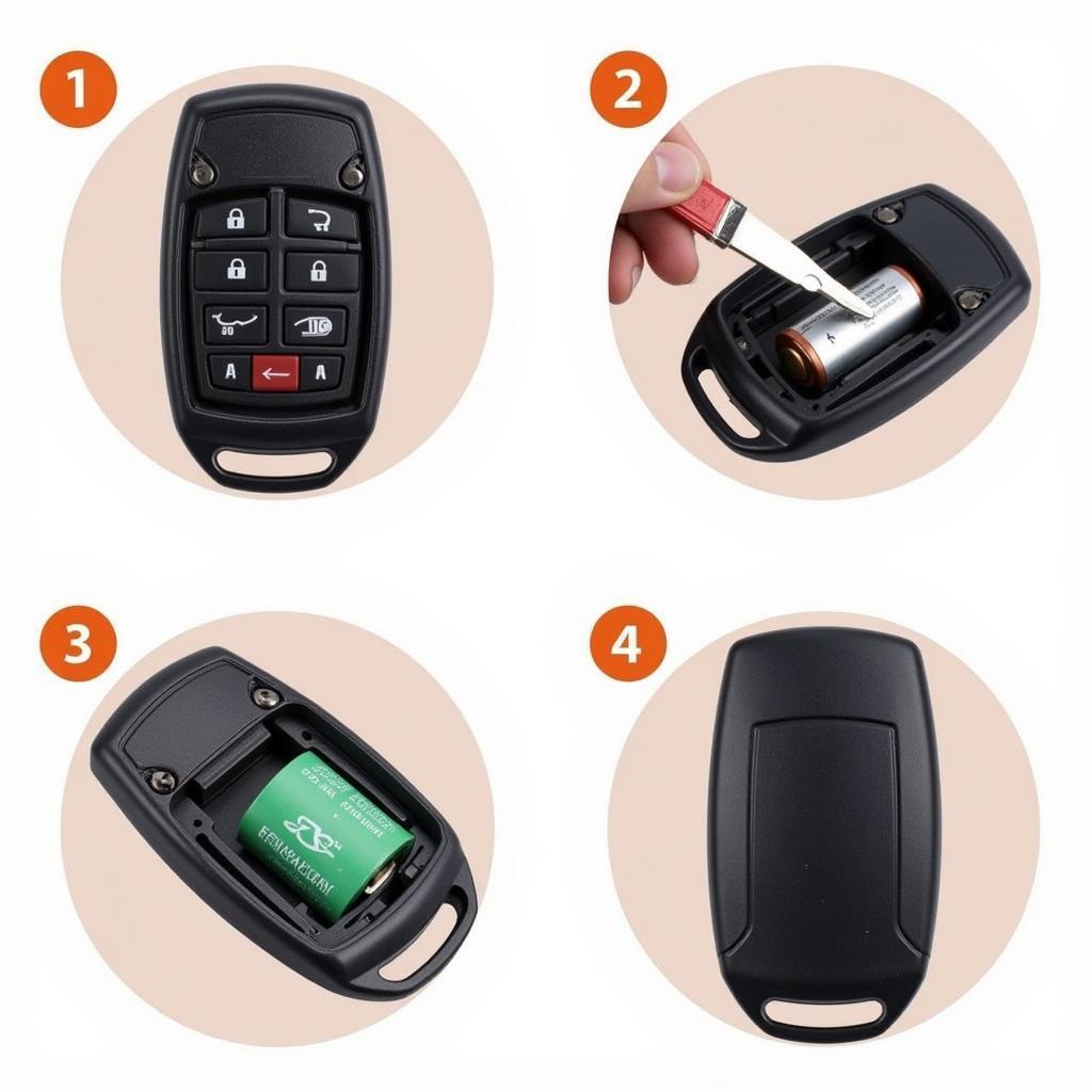 Dodge Ram 1500 Key Fob Battery Replacement Process