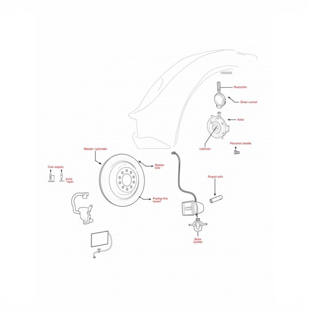 Dodge Ram Brake System Components Diagram