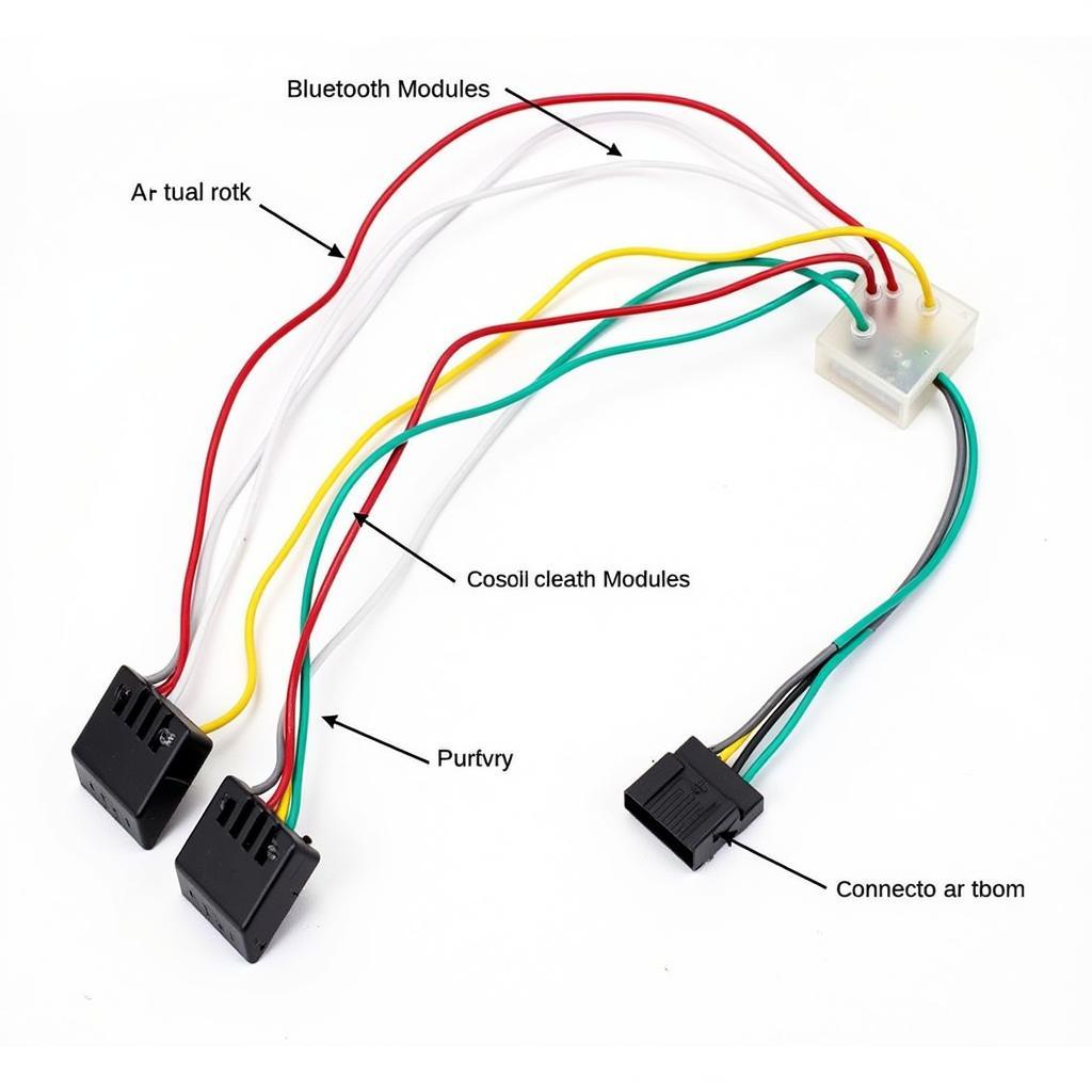 Dual BT Harness Connection Diagram