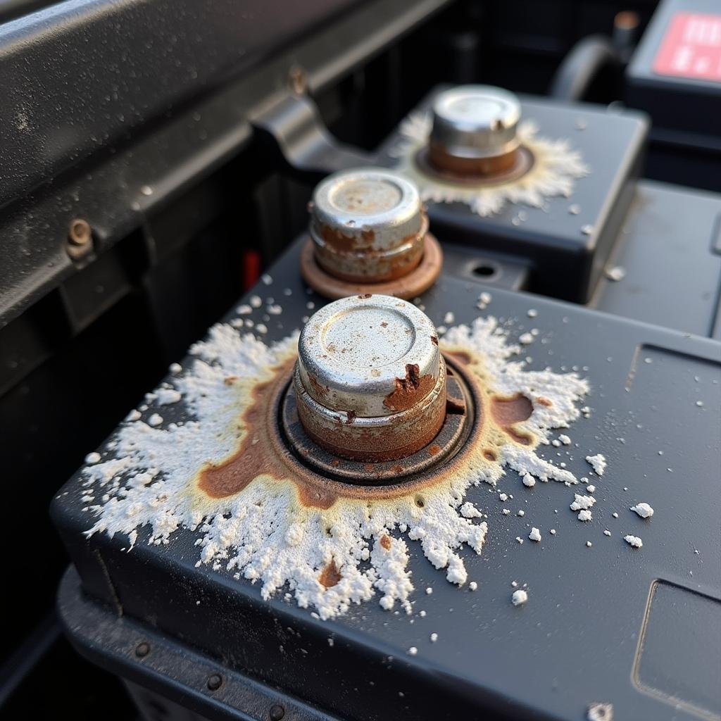 F250 Corroded Battery Terminals