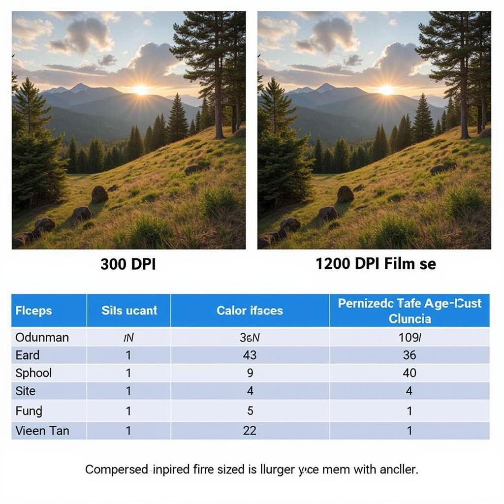 Film Scan Resolution Comparison