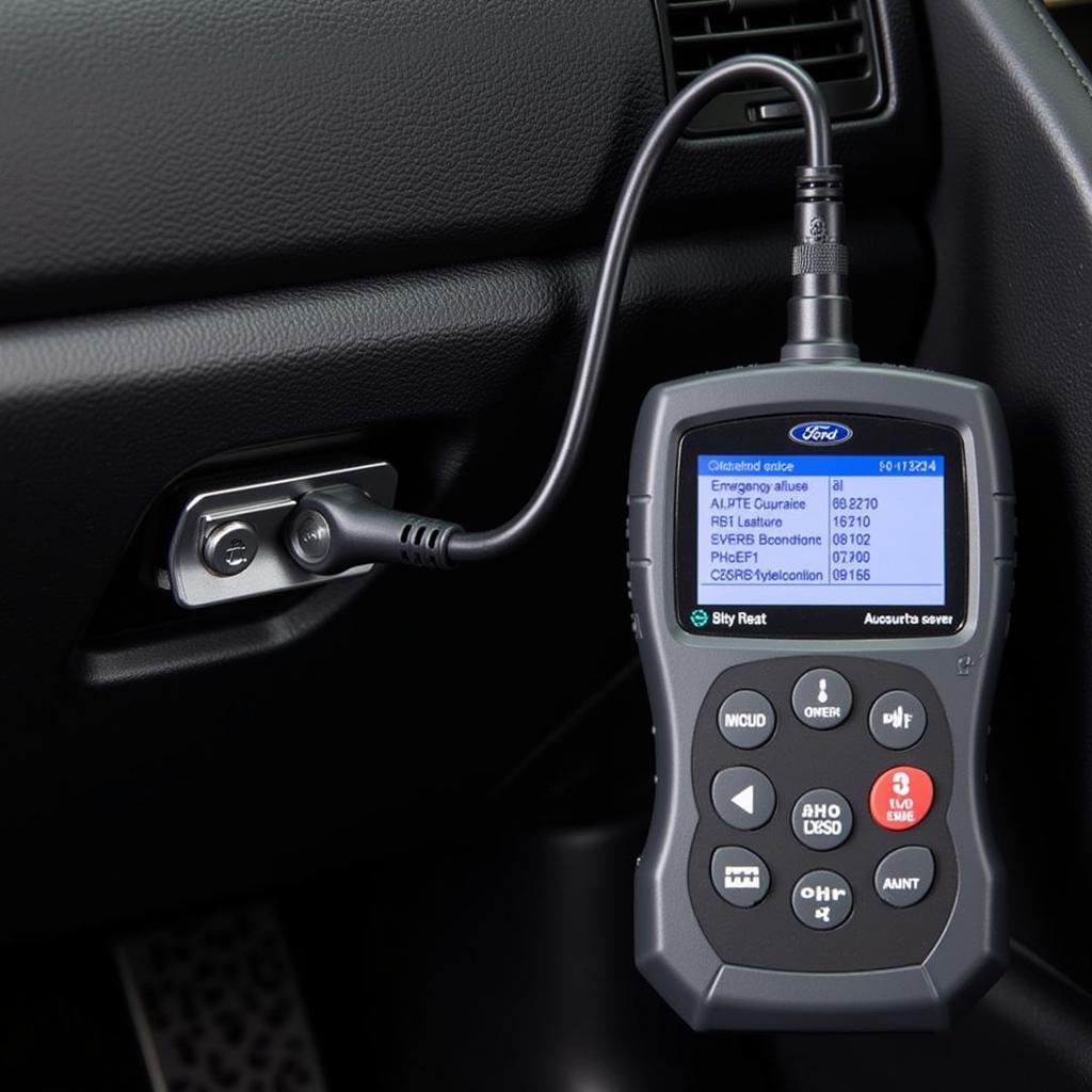 Using an OBD-II Scanner on a Ford Explorer