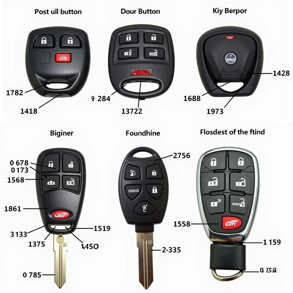 Different Types of Ford Key Fobs