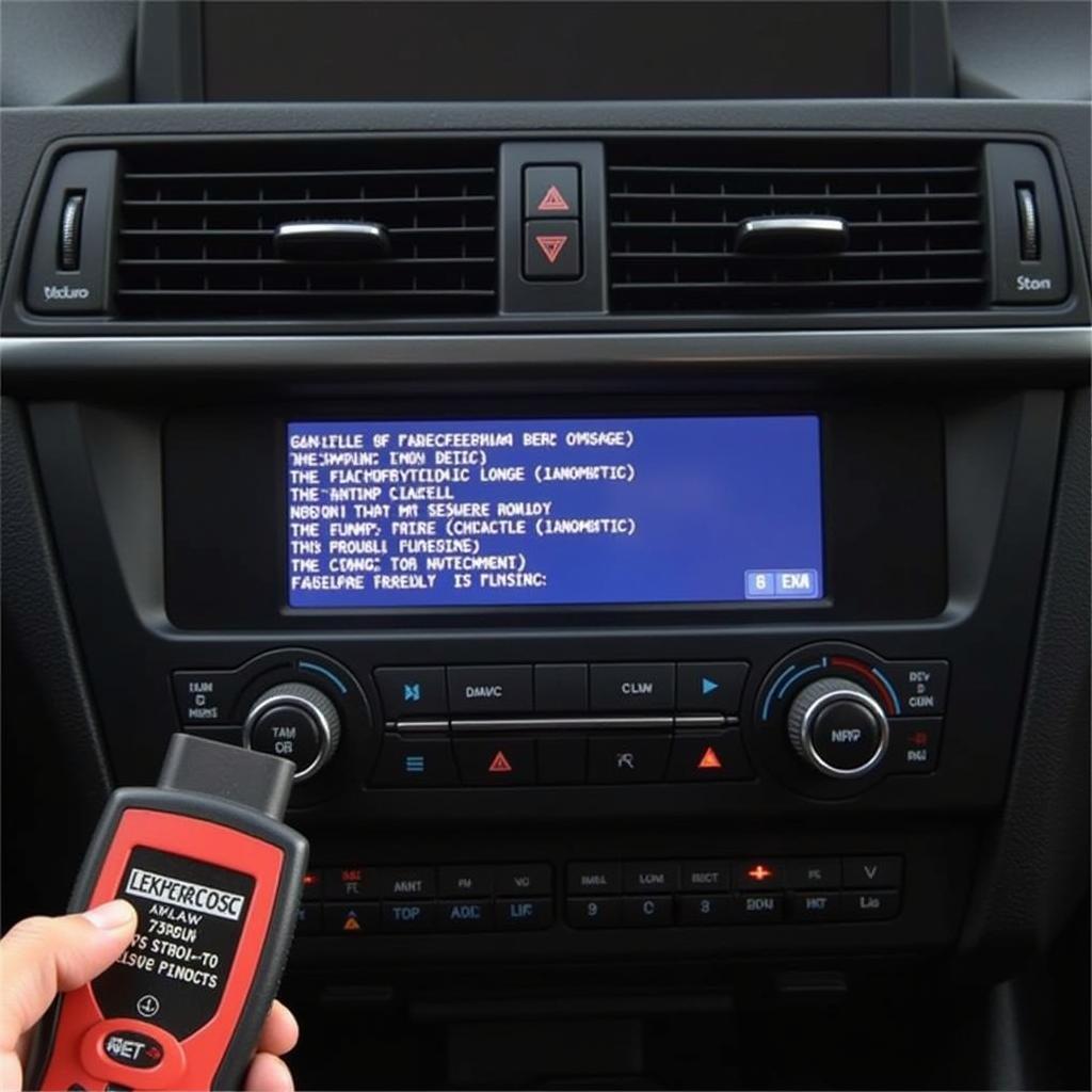 Using a Diagnostic Scanner to Read FRM Fault Codes in a BMW E90