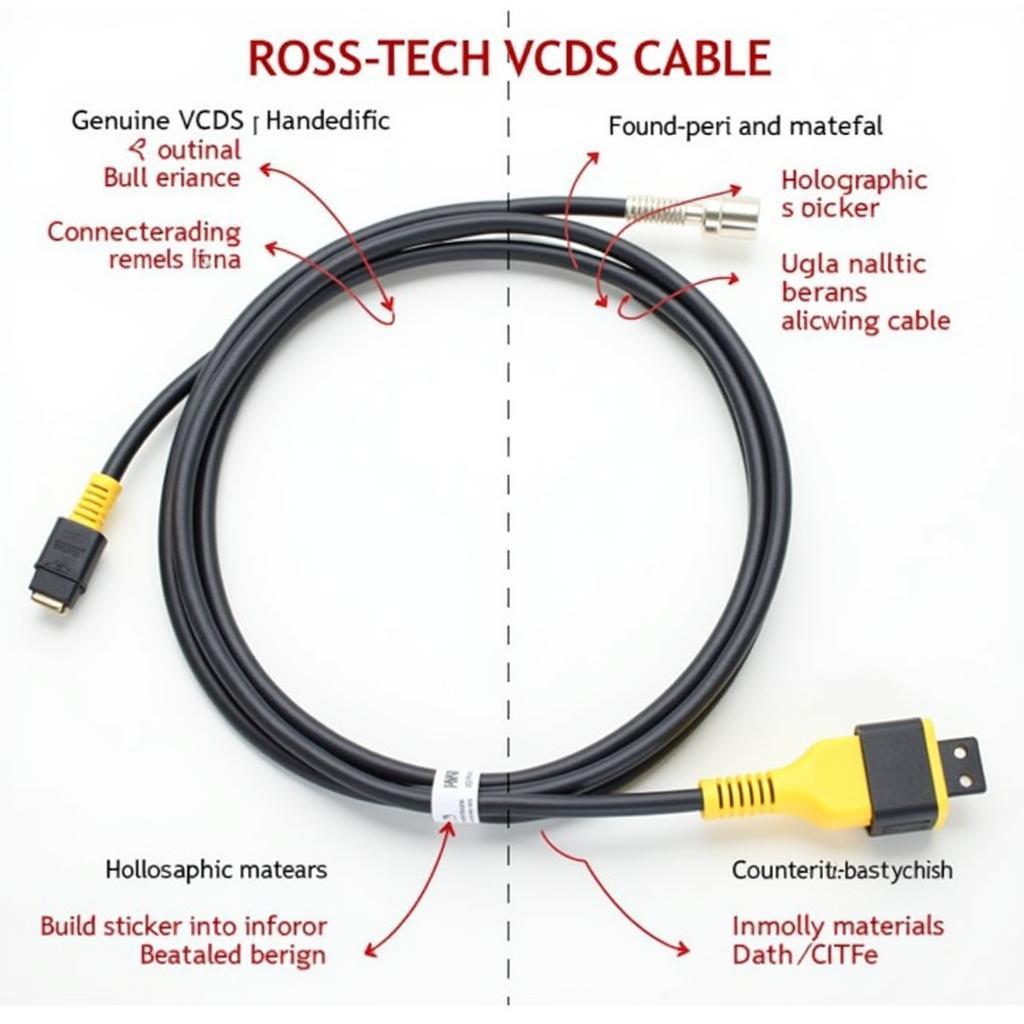 Genuine vs. Counterfeit VCDS Cables