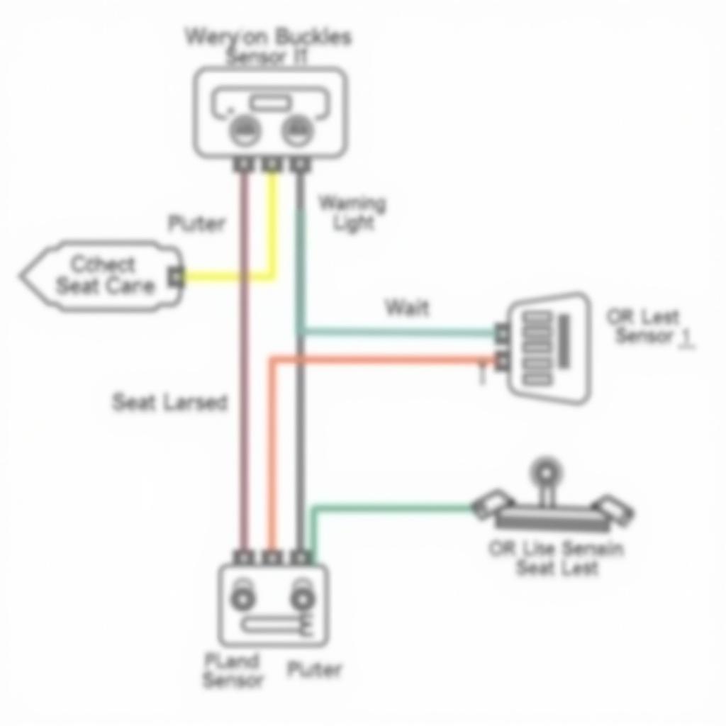 1999 GMC Yukon Seat Belt Wiring Diagram