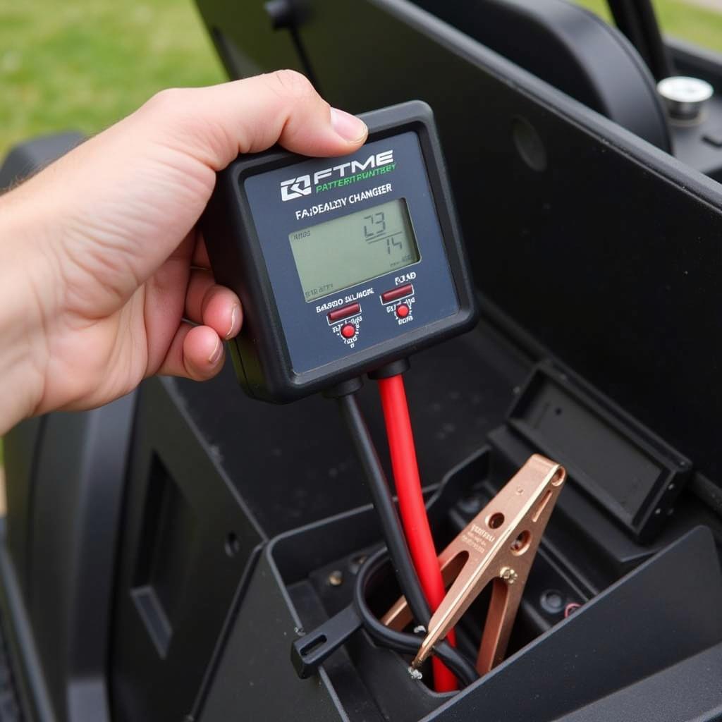 Golf Cart Battery Charger Connection