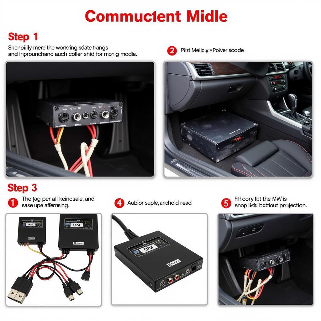 Grom Audio BMW DSP Installation Process