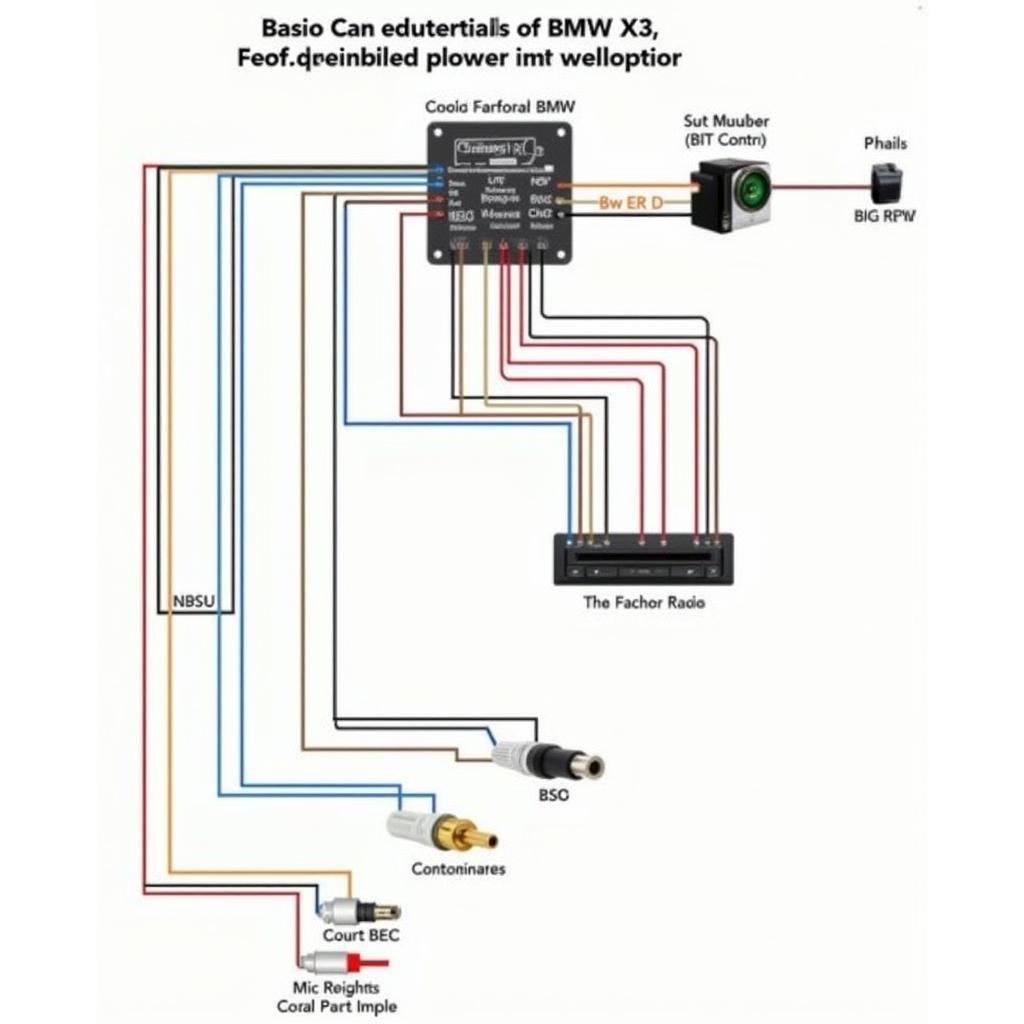 Wiring Diagram for Grom Kit in BMW X3