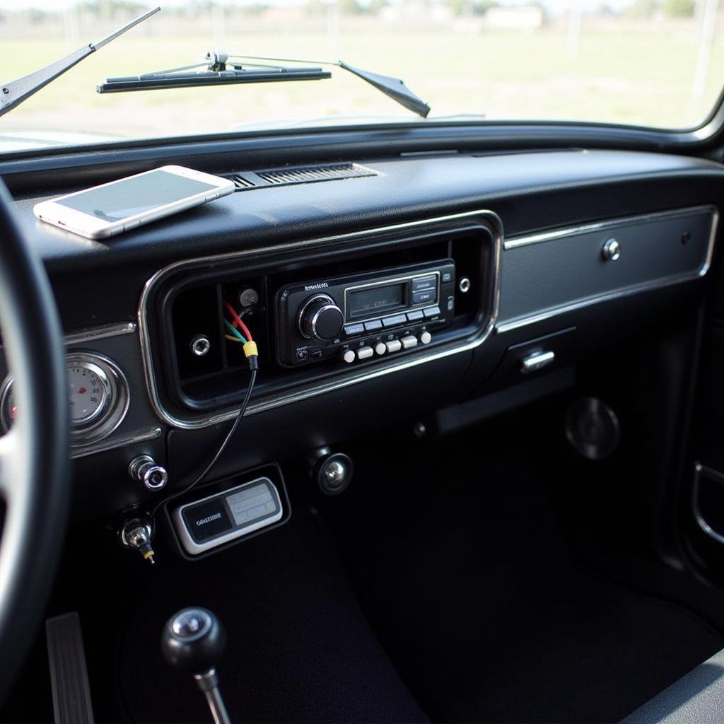 Hidden Car Radio with Bluetooth Setup