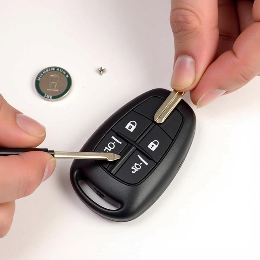 Replacing the Battery in a Honda Civic Key Fob