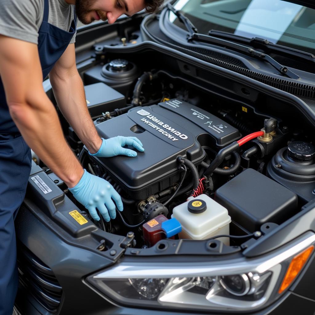 Replacing a Hybrid Car Battery