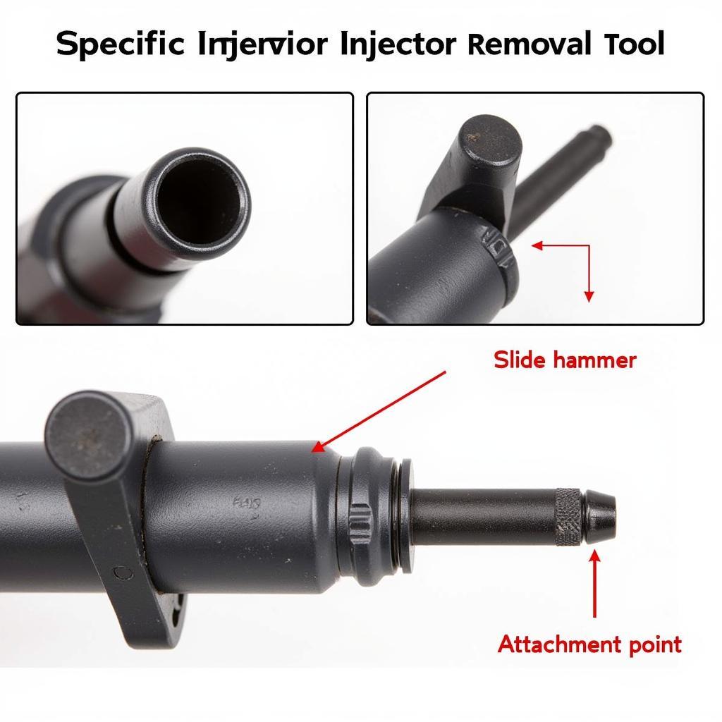 Injector Removal Tool for a Mercedes 300d 1992