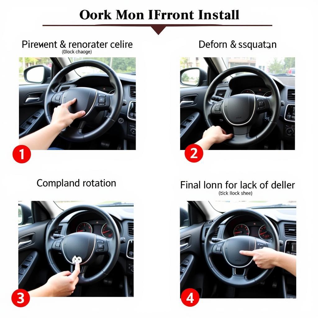 Installing a Disk Steering Wheel Lock