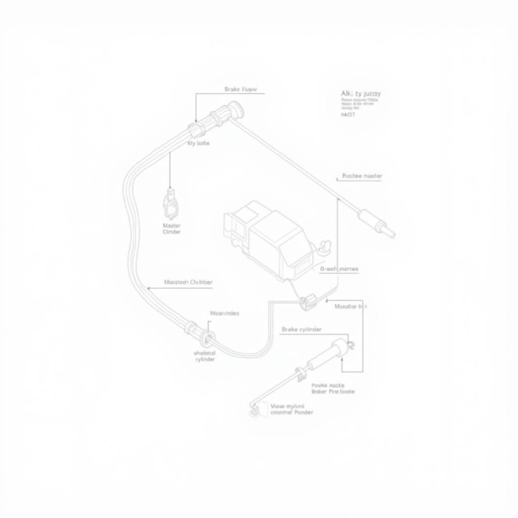 International Truck Brake System Components Diagram