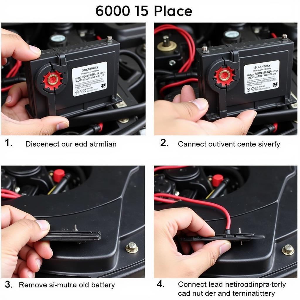 Replacing a Jaguar Car Battery