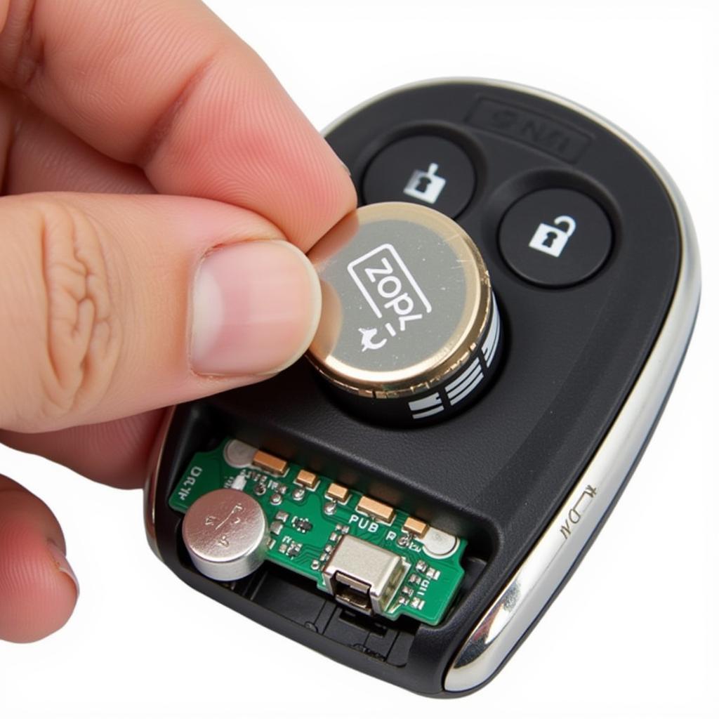 Replacing the Battery in a Jeep Key Fob