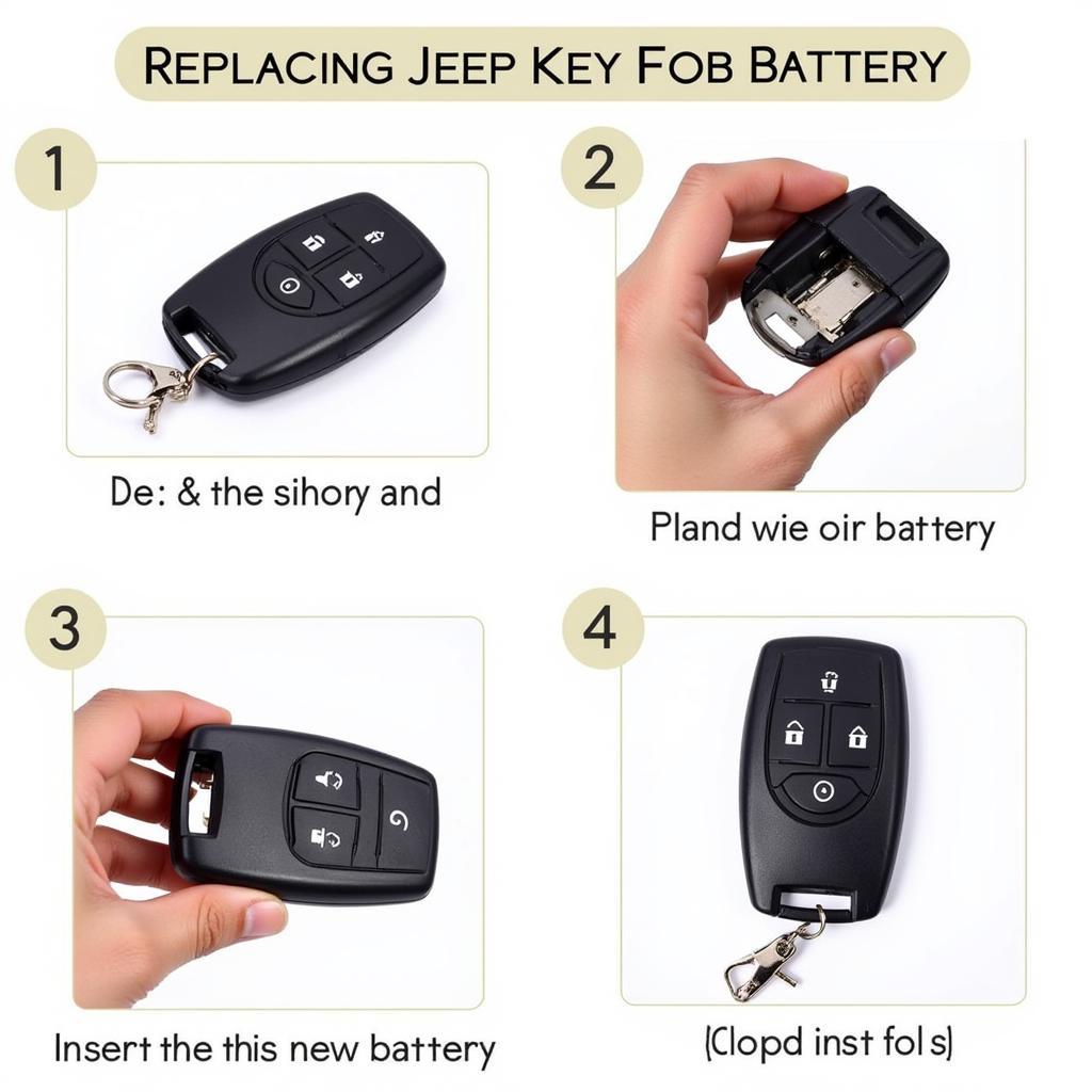 Replacing Jeep Key Fob Battery