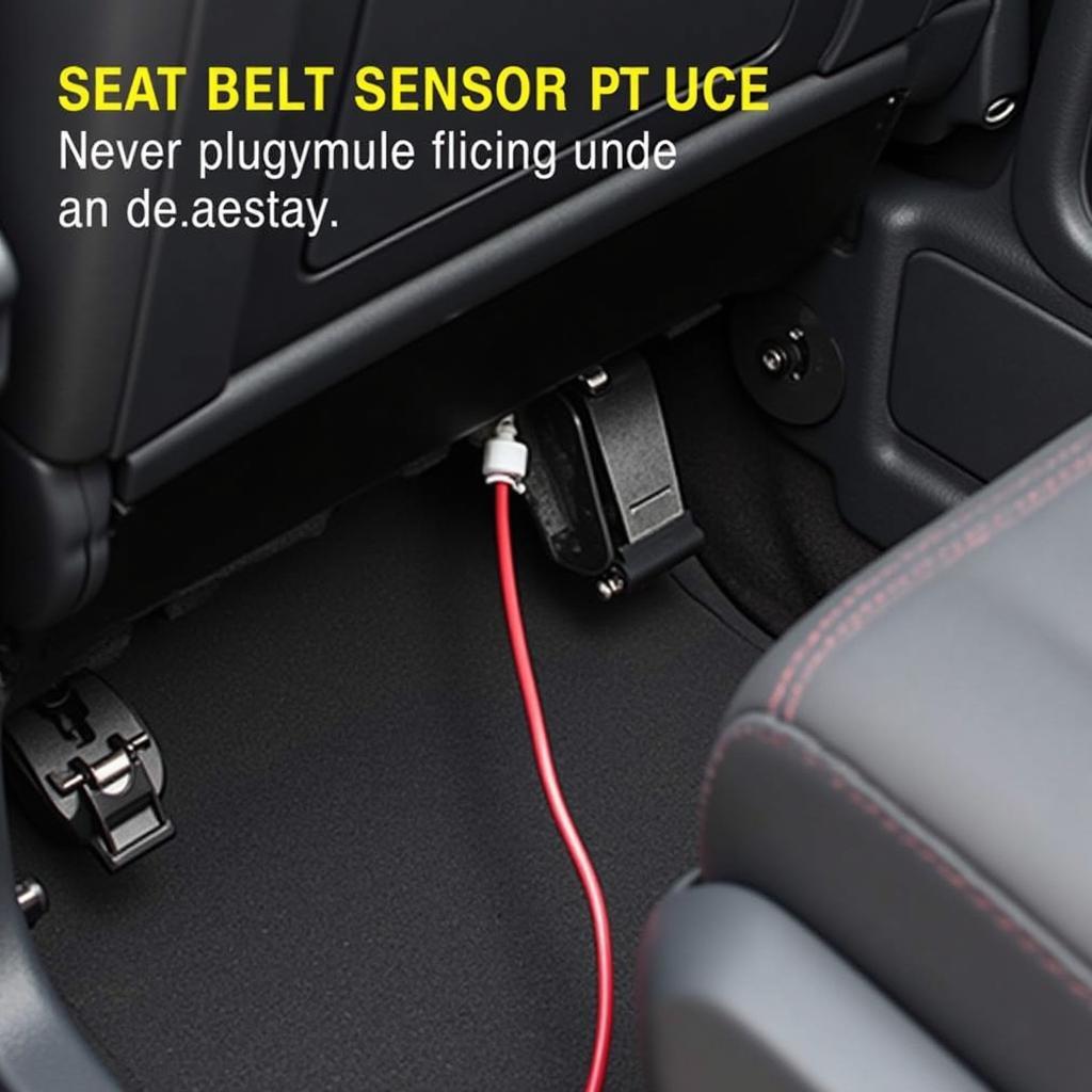 Jeep Wrangler Seat Belt Sensor Location