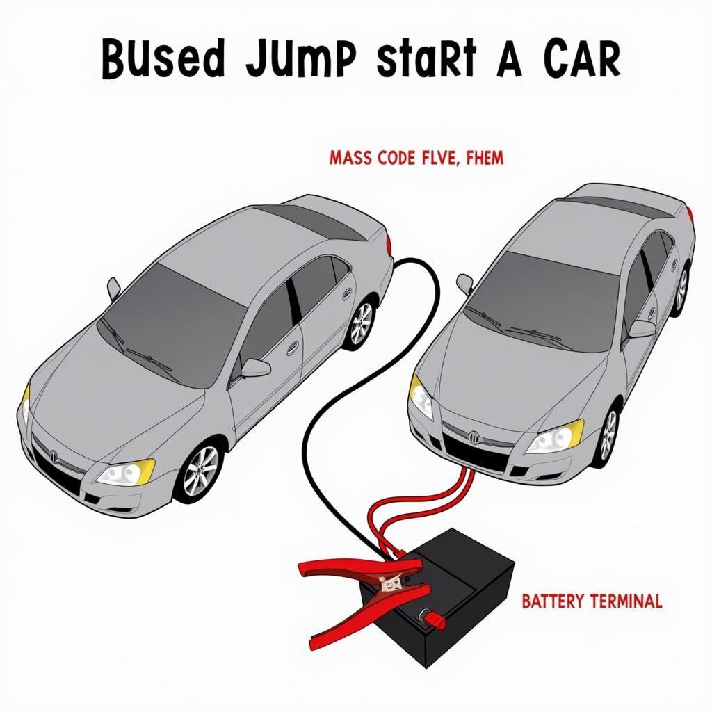 Jump Starting a Car with Jumper Cables