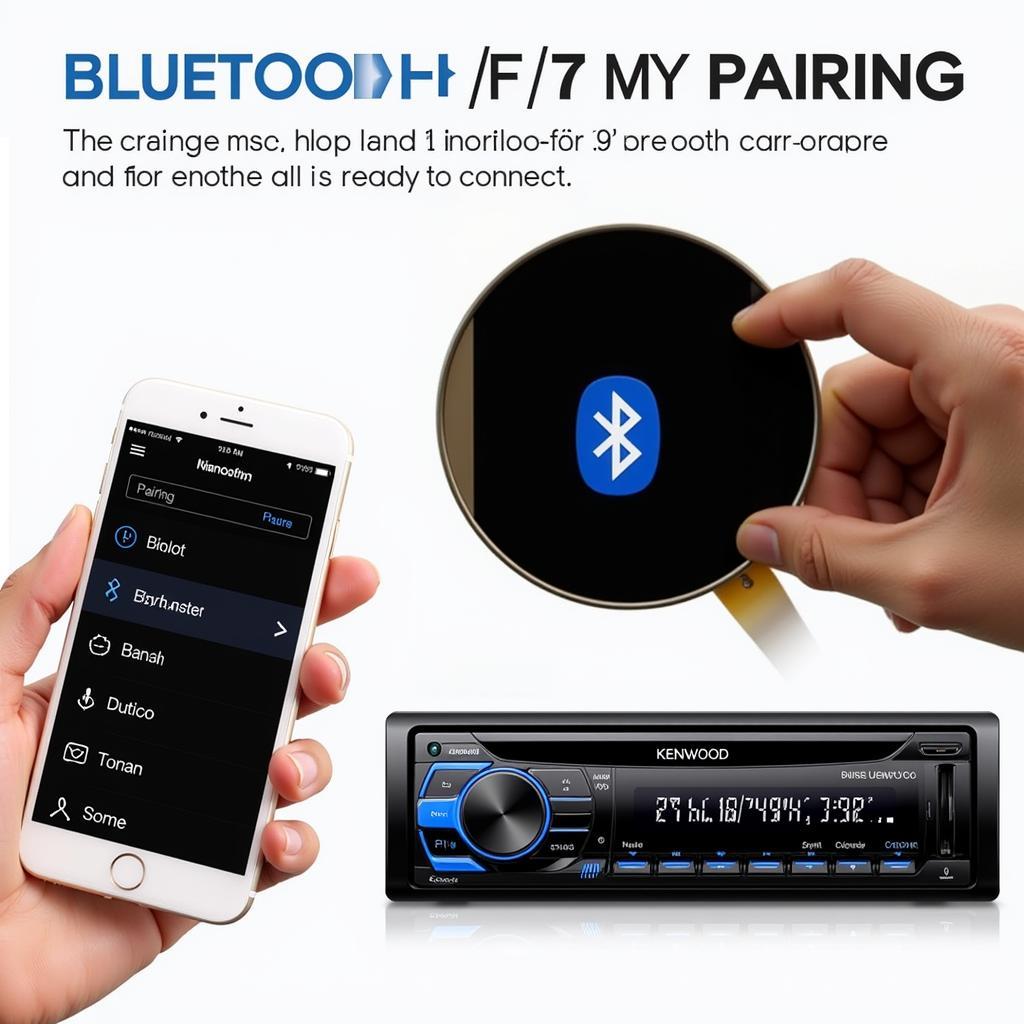 Kenwood Car Radio Bluetooth Pairing Process