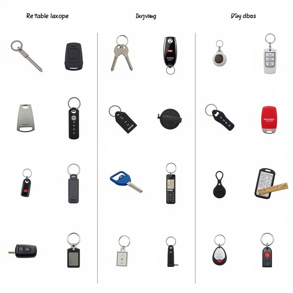 Various Key Fobs Available on Amazon