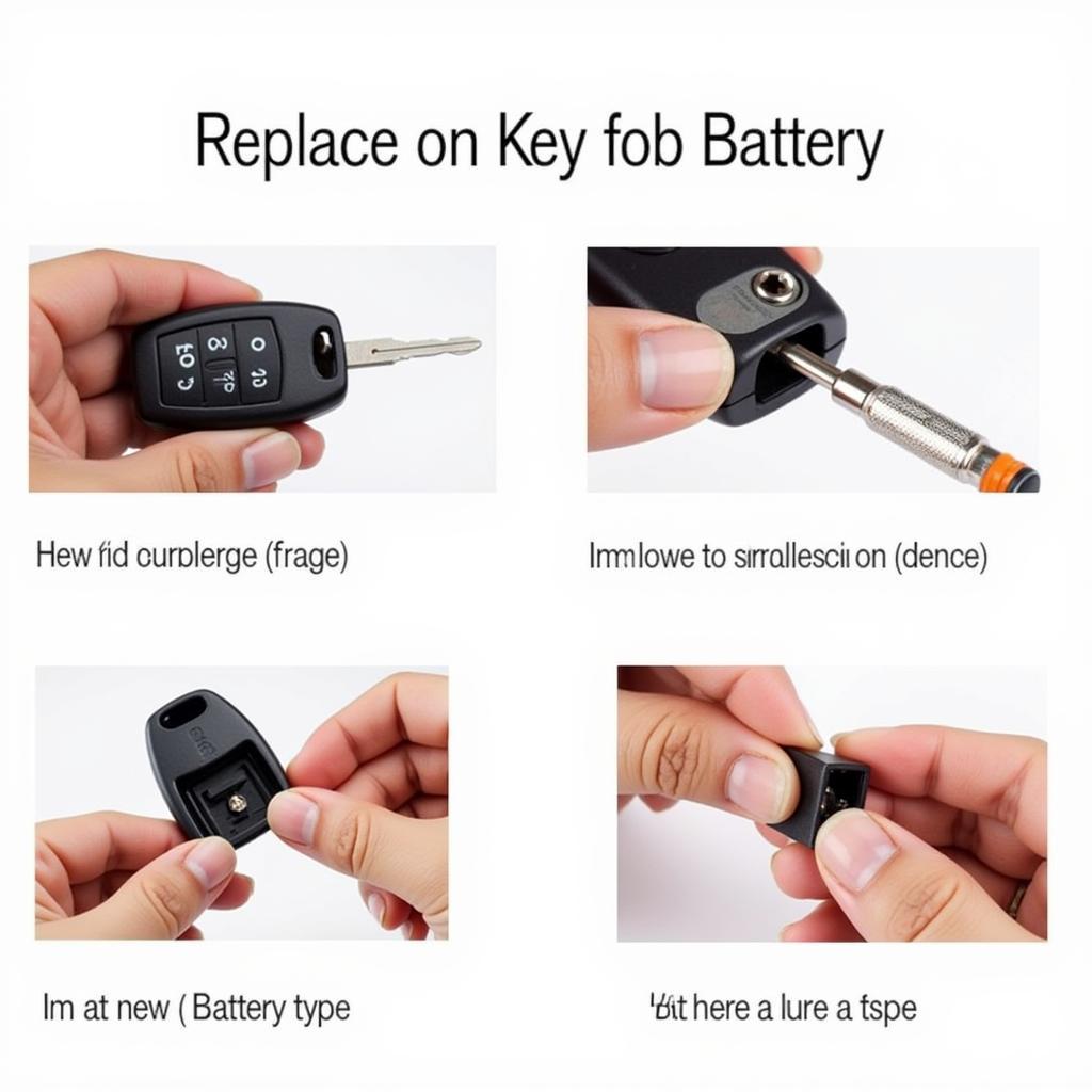 Replacing a Key Fob Battery