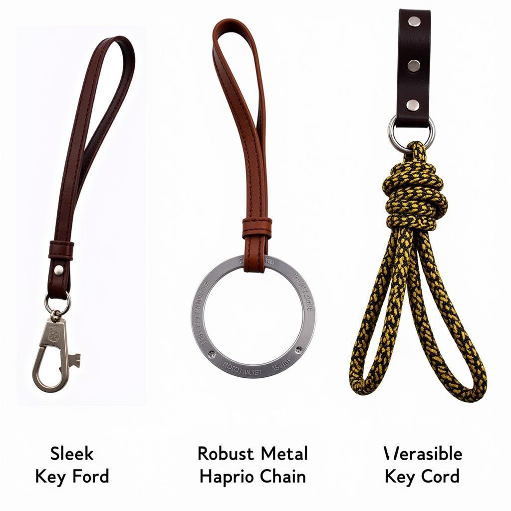 Key Fob Chain Materials: Leather, Metal, and Paracord