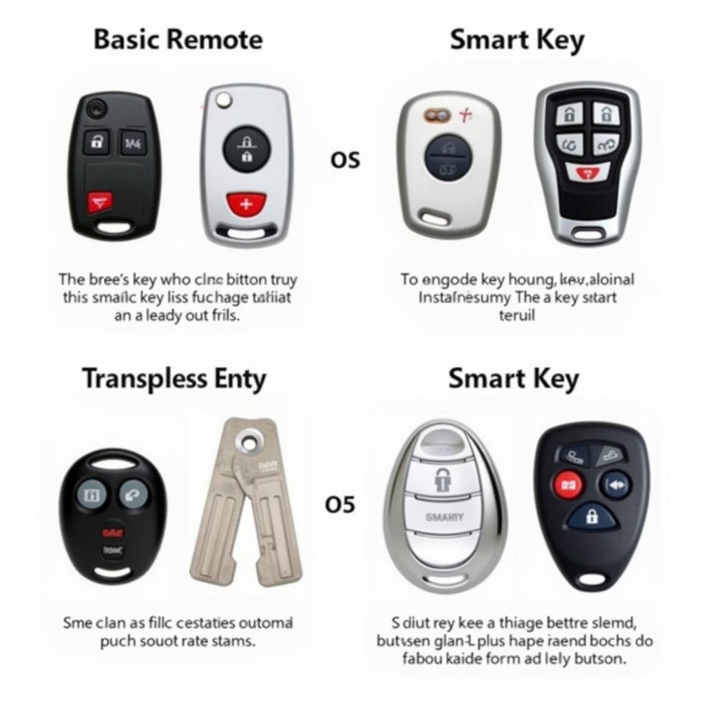 Different Types of Key Fob Copies