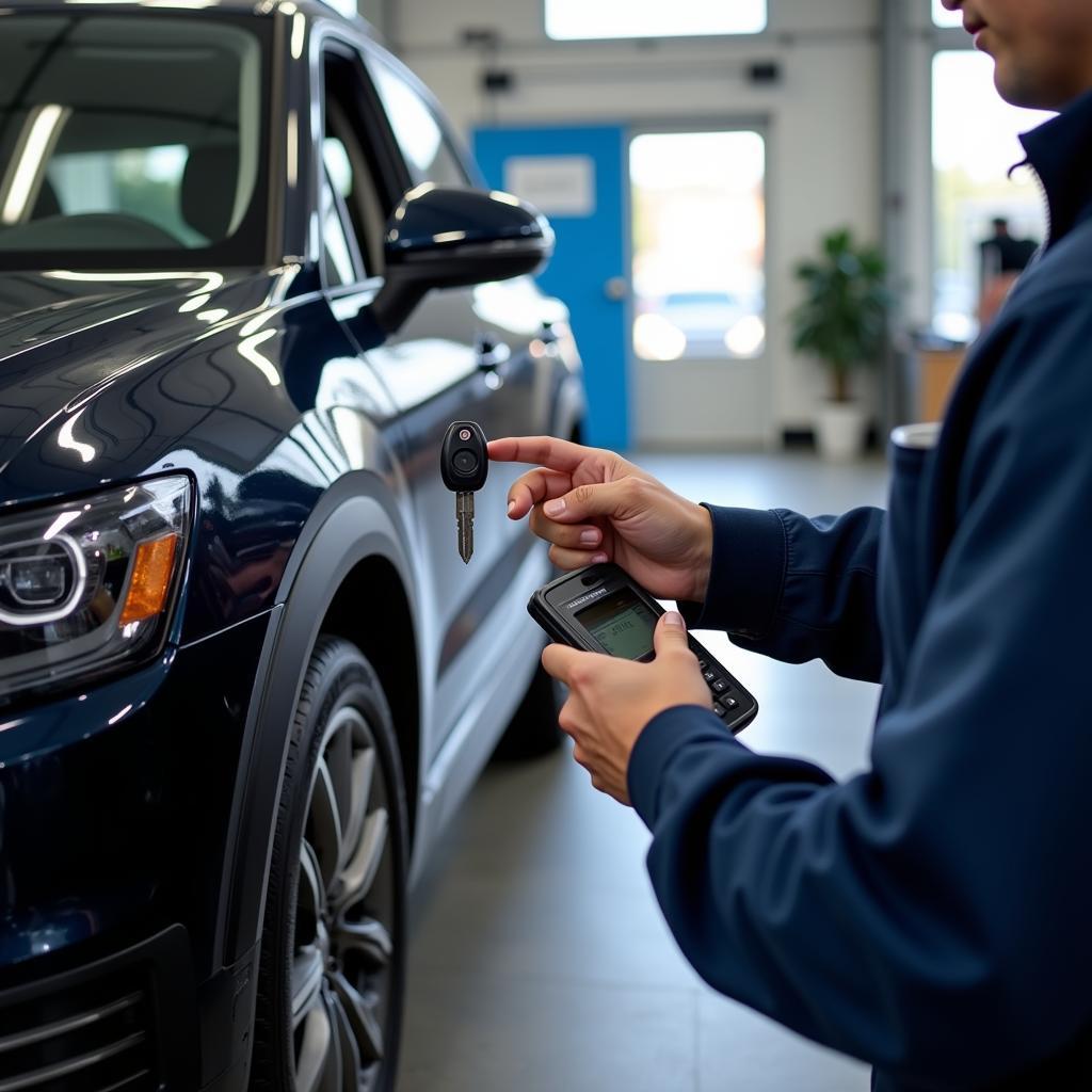 Key Fob Programming at Dealership