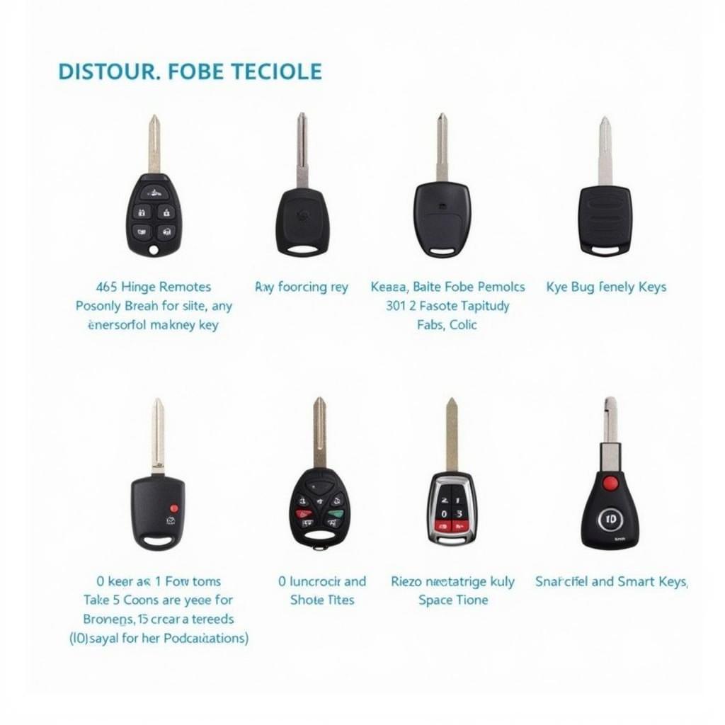 Different Key Fob Types