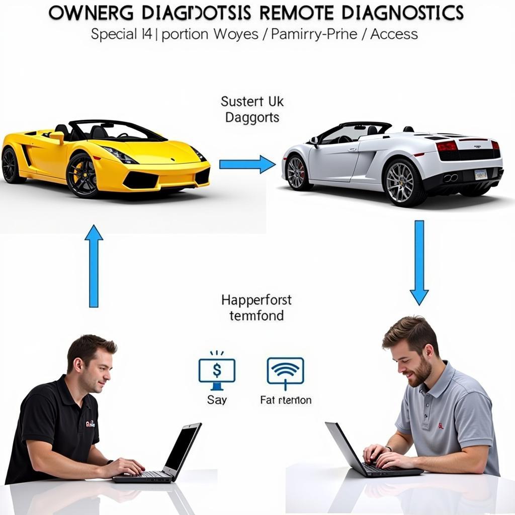 Lamborghini Gallardo Spyder Remote Diagnostics Process