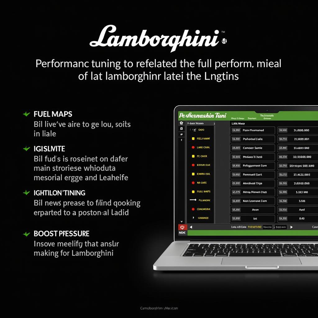 Lamborghini Performance Tuning with LARA Software