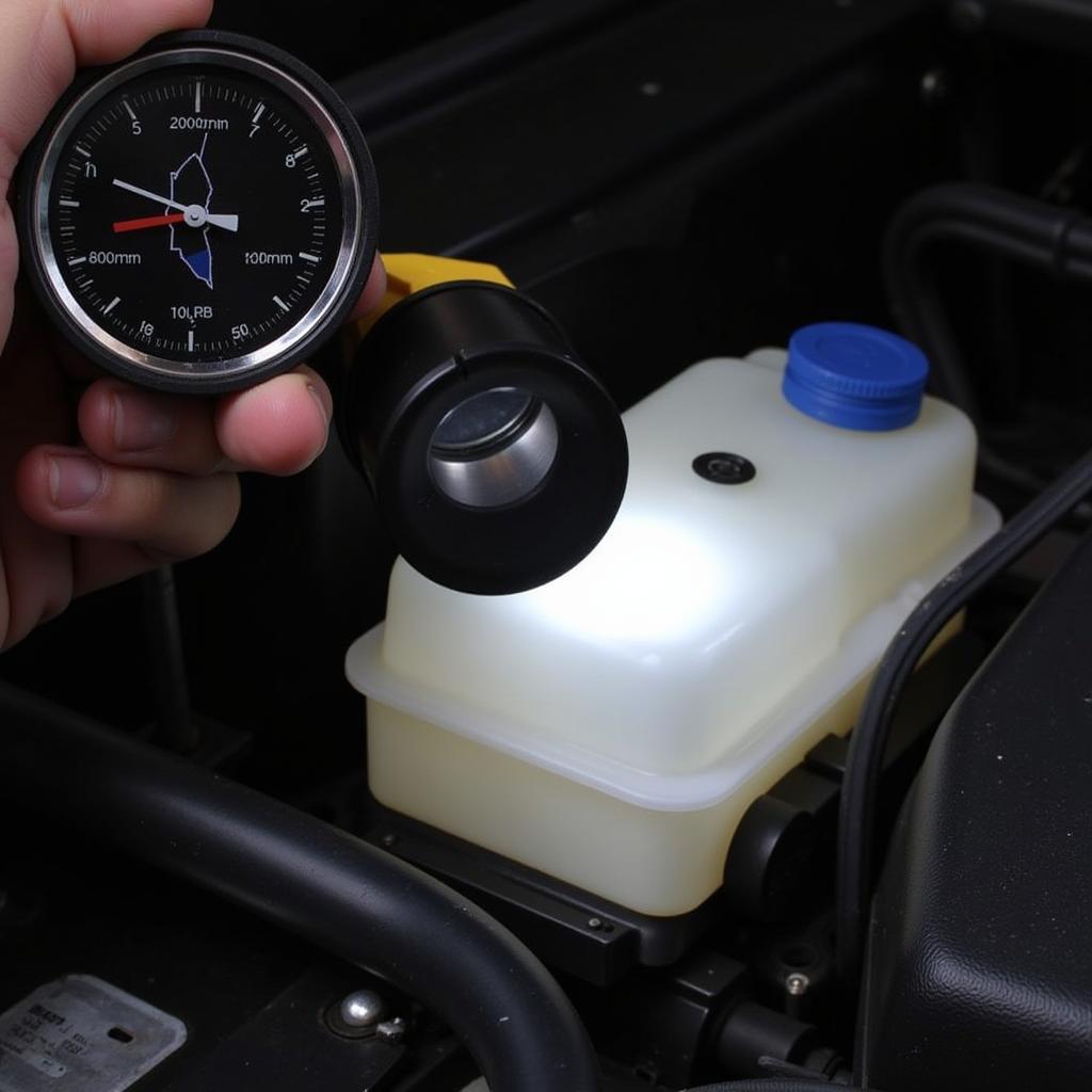 Checking Lexus RX330 Brake Fluid Level