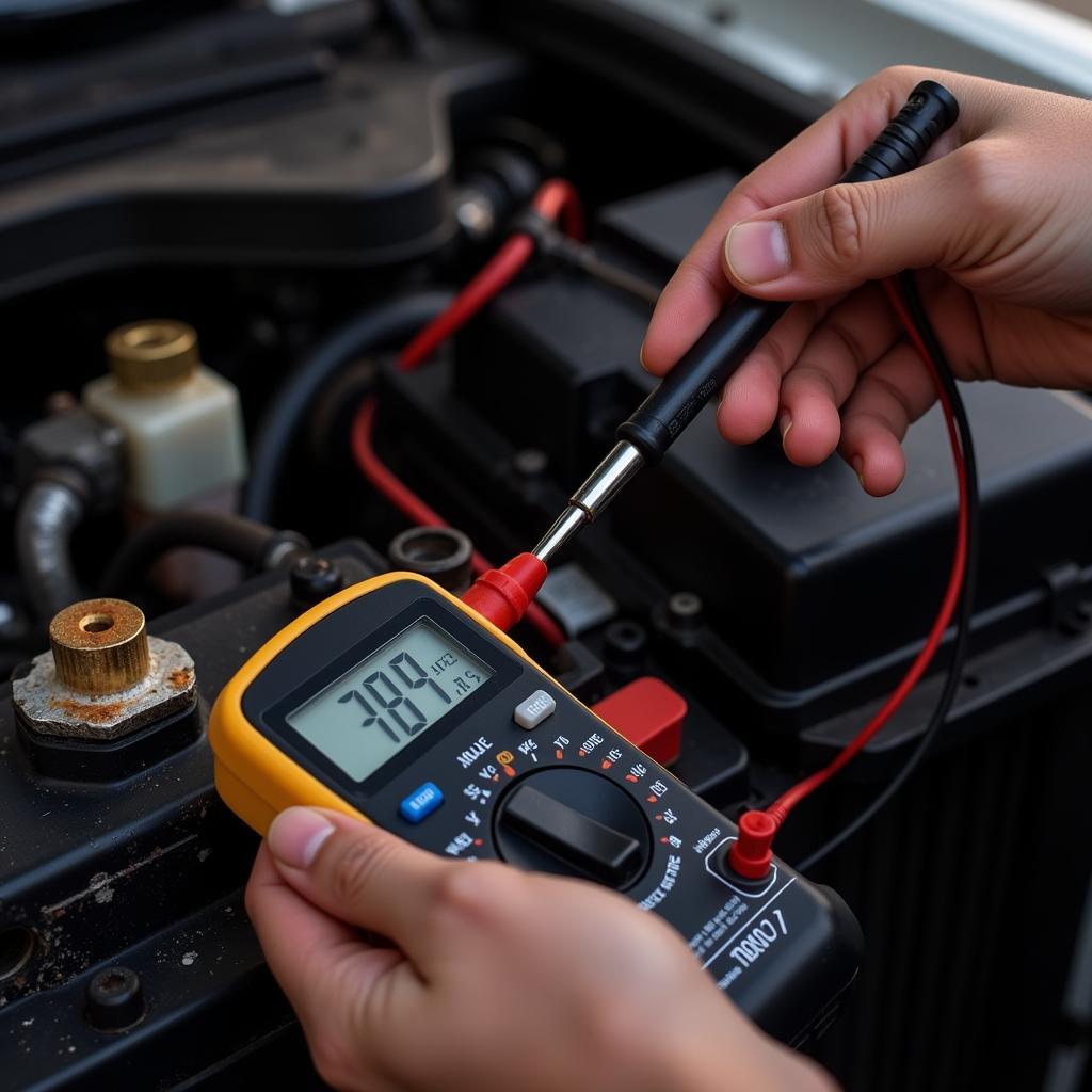 Car Alarm Triggered by Low Battery Voltage