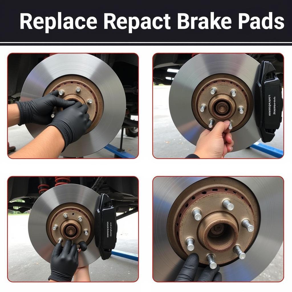 LR3 Brake Pad Replacement