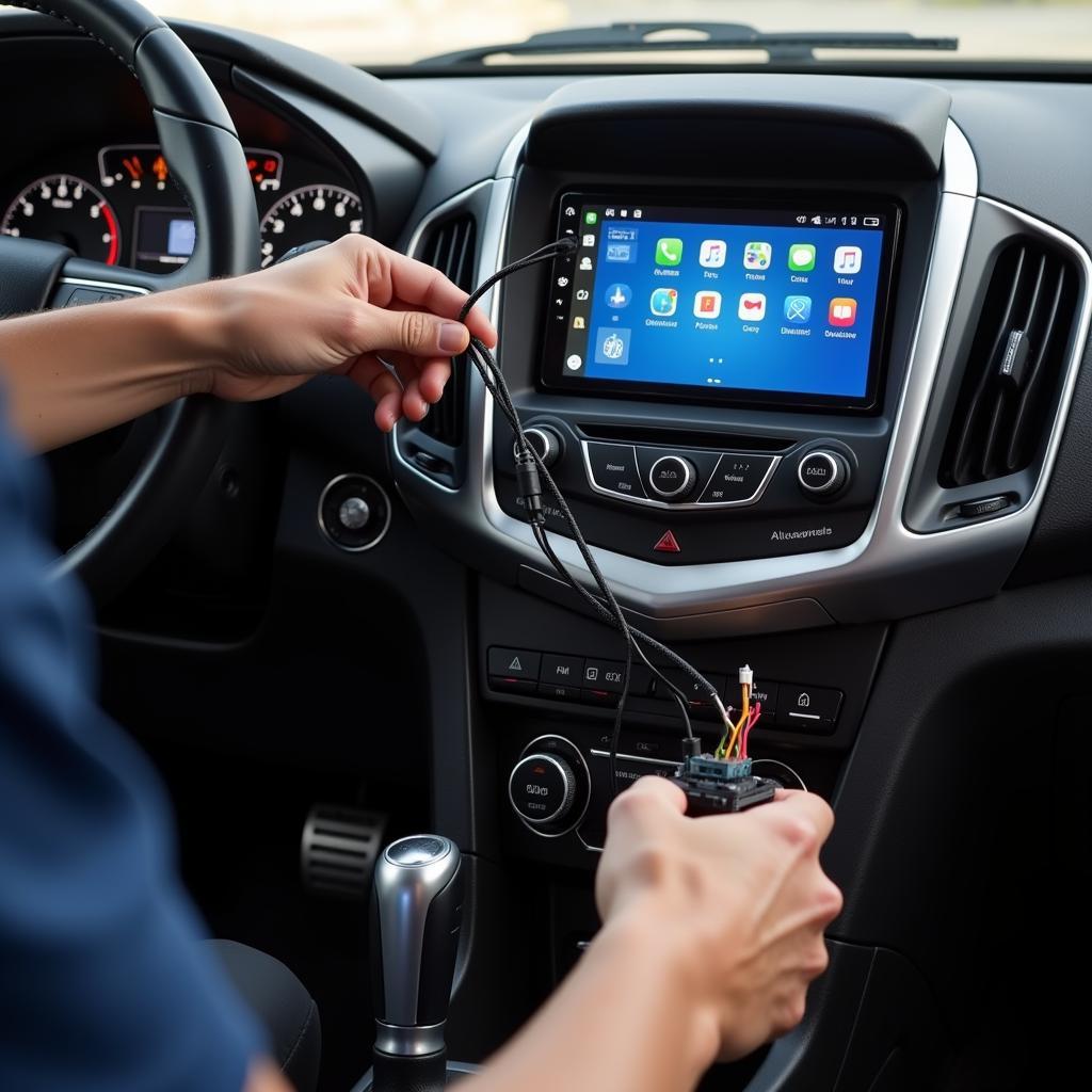 Installing a Bluetooth Radio in a Chevy Malibu