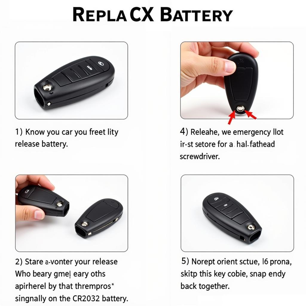 Mazda CX-5 Key Fob Battery Replacement Steps