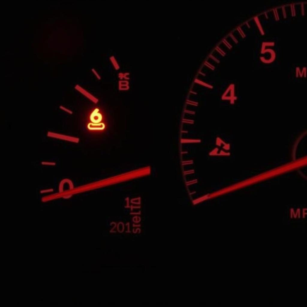 Mazda Tribute Brake Warning Light on Dashboard