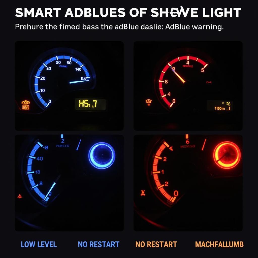 Mercedes AdBlue Warning Light on Dashboard