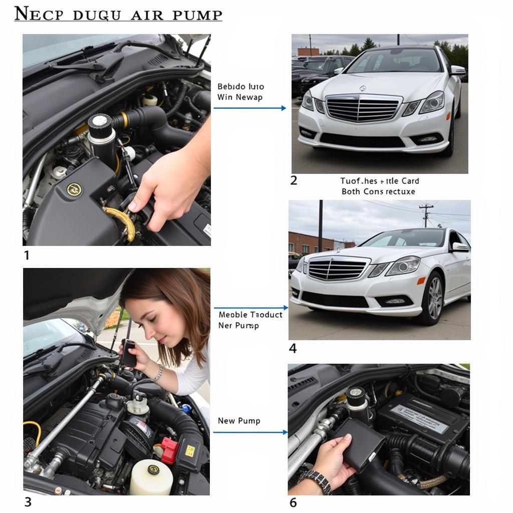 Mercedes-Benz Secondary Air Pump Replacement Process