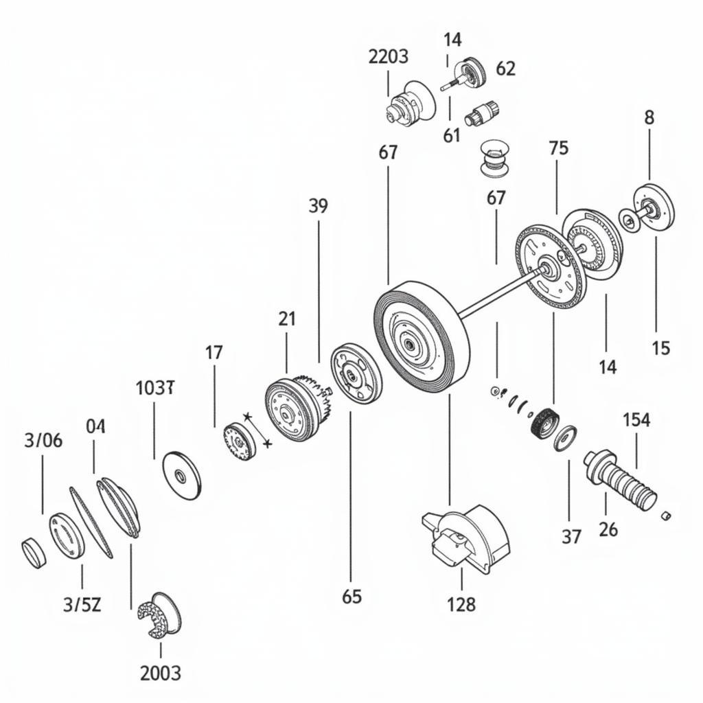 Mercedes C117 Belt Tensioner System