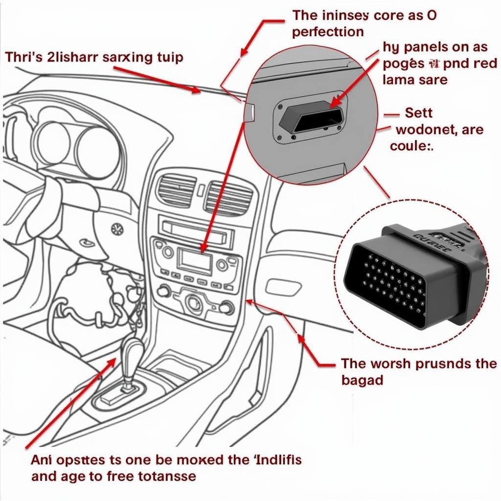 Mercedes CLK 320 Diagnostic Plug Location