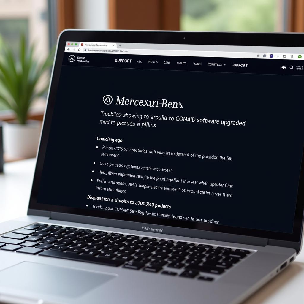 Troubleshooting Mercedes COMAND Software Issues