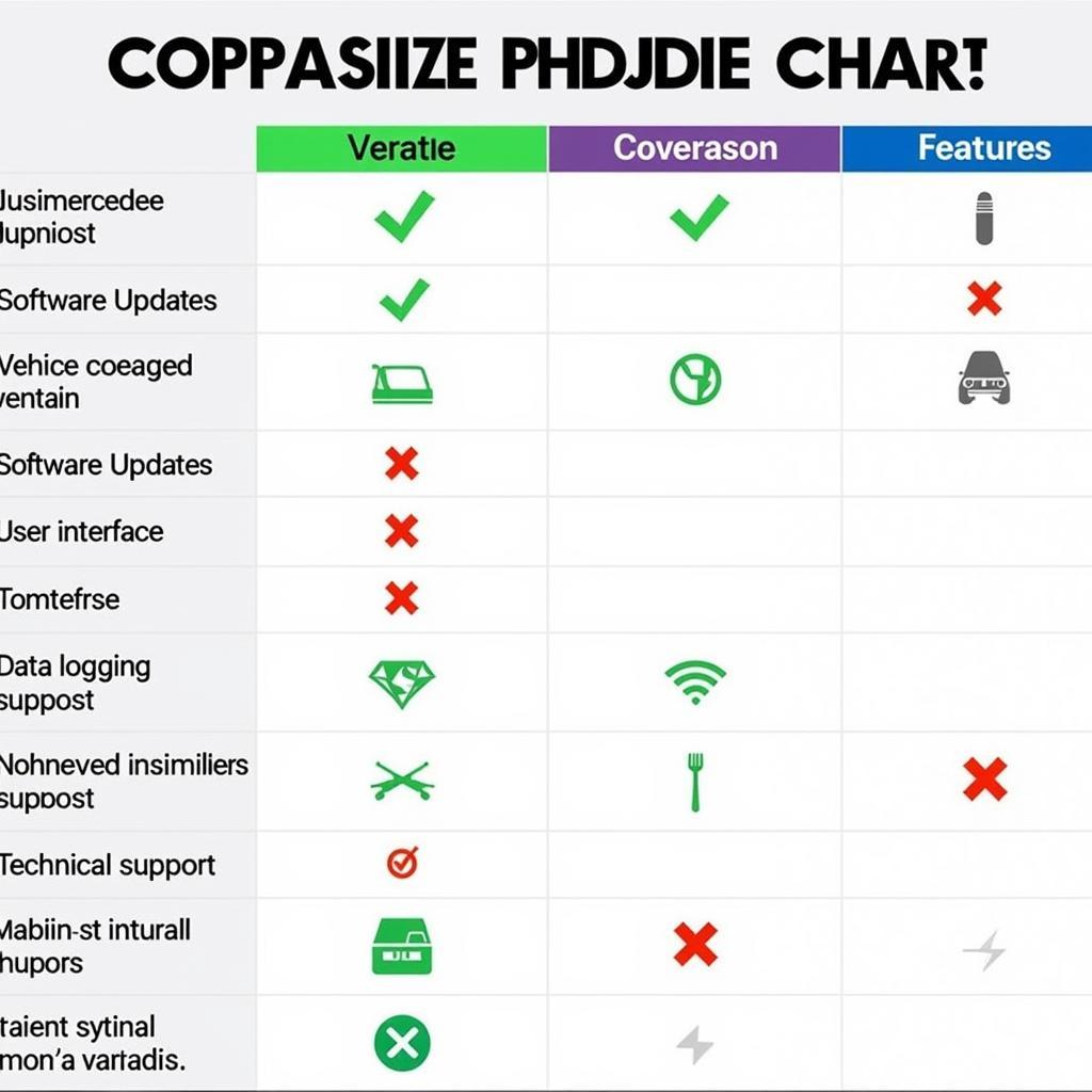 Mercedes Diagnostic Tools Comparison Chart