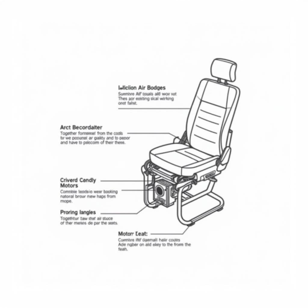 Mercedes E350 Multicontour Seat System Diagram